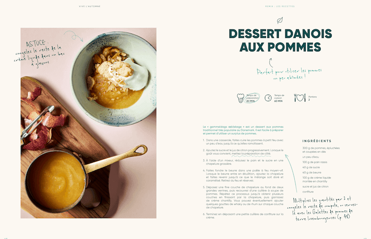 Remix livre anti-gaspillage de Too Good to Go