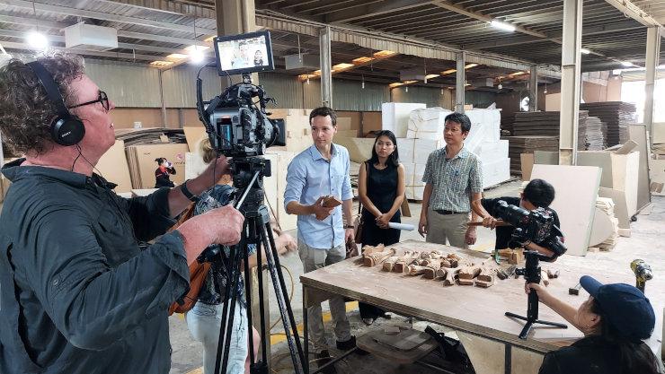 Reportage sur France 5 : mobilier "Made in Vietnam"