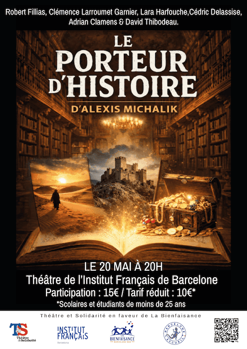 affiche théatre et solidarité