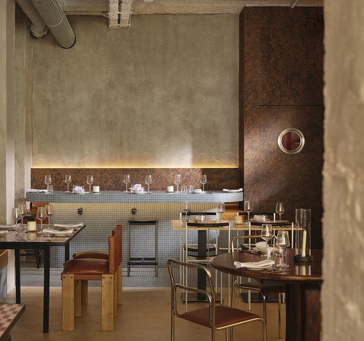 interieur du restaurant à madrid