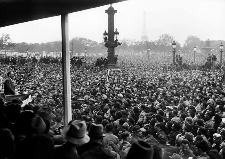 grandes revandications à Chicago le 1er mai