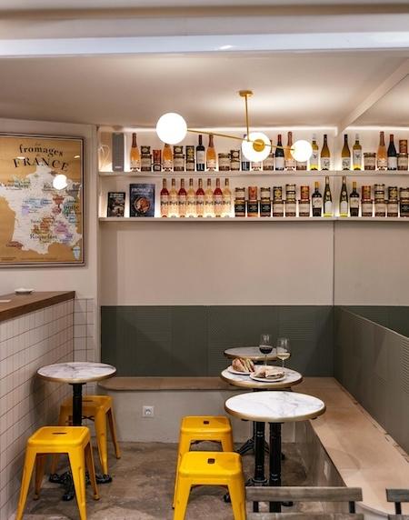 intérieur du bar au Mercado de Vallehermoso