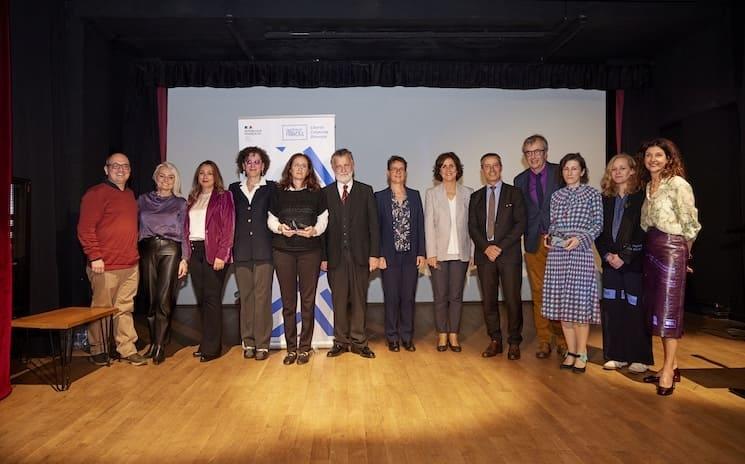 Photo de groupe lors de la remise du Prix de la traduction 2025 à l’Institut français d’Istanbul.