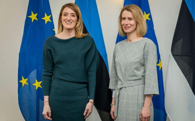 roberta metsola rencontre kaja kallas