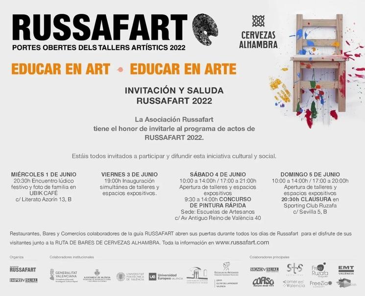 affiche de russafart a valence