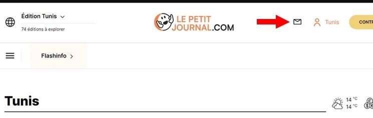 s inscrire à la newsletter tunis