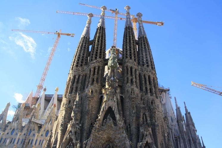 la Sagrada Familia, la plus haute église du monde