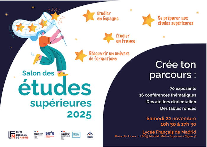 affiche du salon des études supérieures