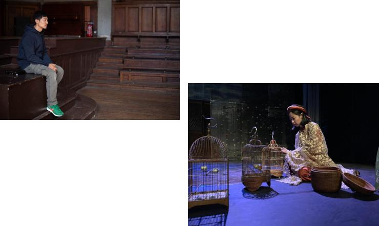 Scenes des representations de Olivier DHENIN HUU