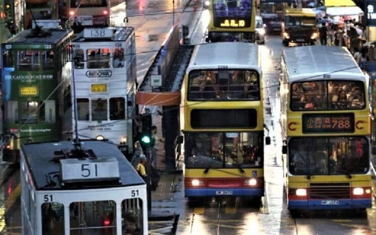 Conduire à Hong Kong