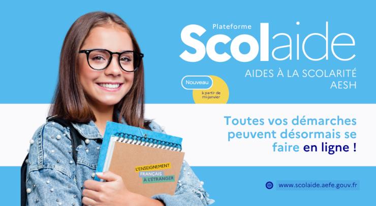 Scolaides : scolarite et plateforme pour les bourses