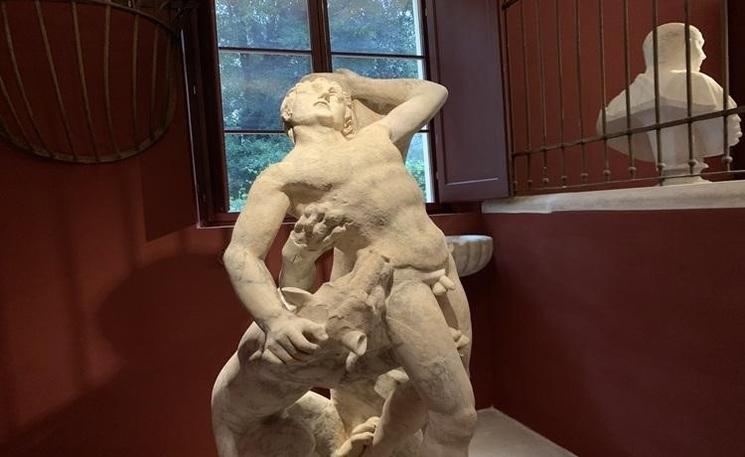 sculpture villa torlonia