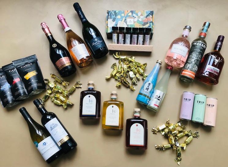 Une sélection d'alcools pour Noël