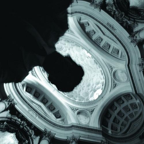 photo en noir et blanc selfie