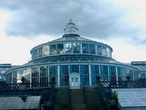 les serres du jardin botanique de Copenhague