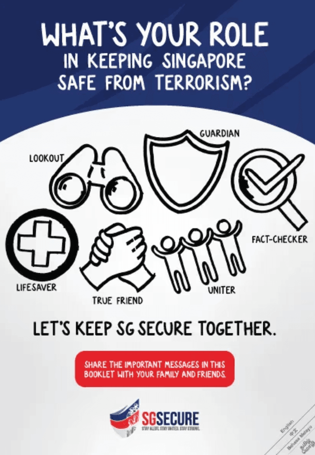 affiche du dispositif SGsecure