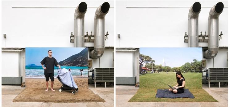 urban blanket, le rendu à Hanoi