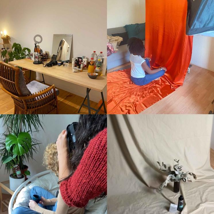 Coulisses et workshops de Sanganni © Sanganni