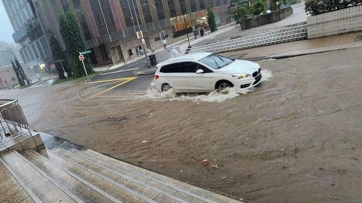 Inondation près d’Orchard road en 2023
