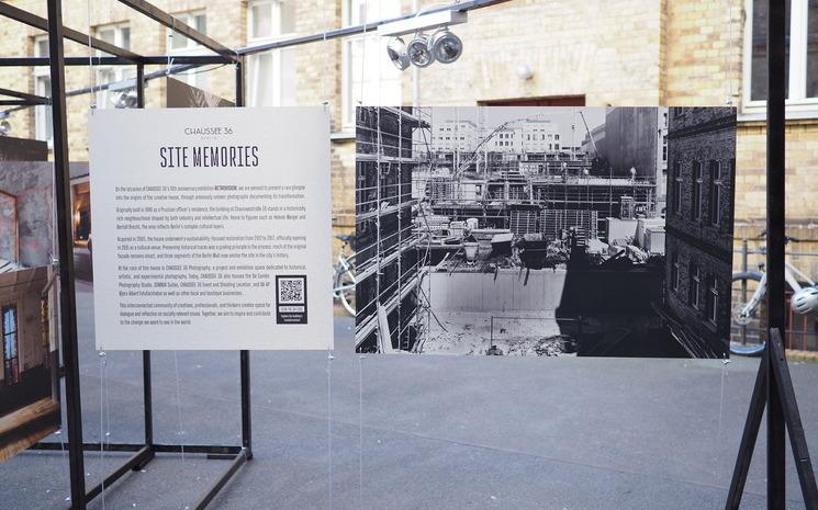 Photo installation exposition site memories