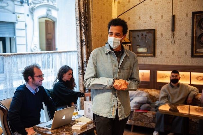 sofiane le feron, stagiaire a valencia