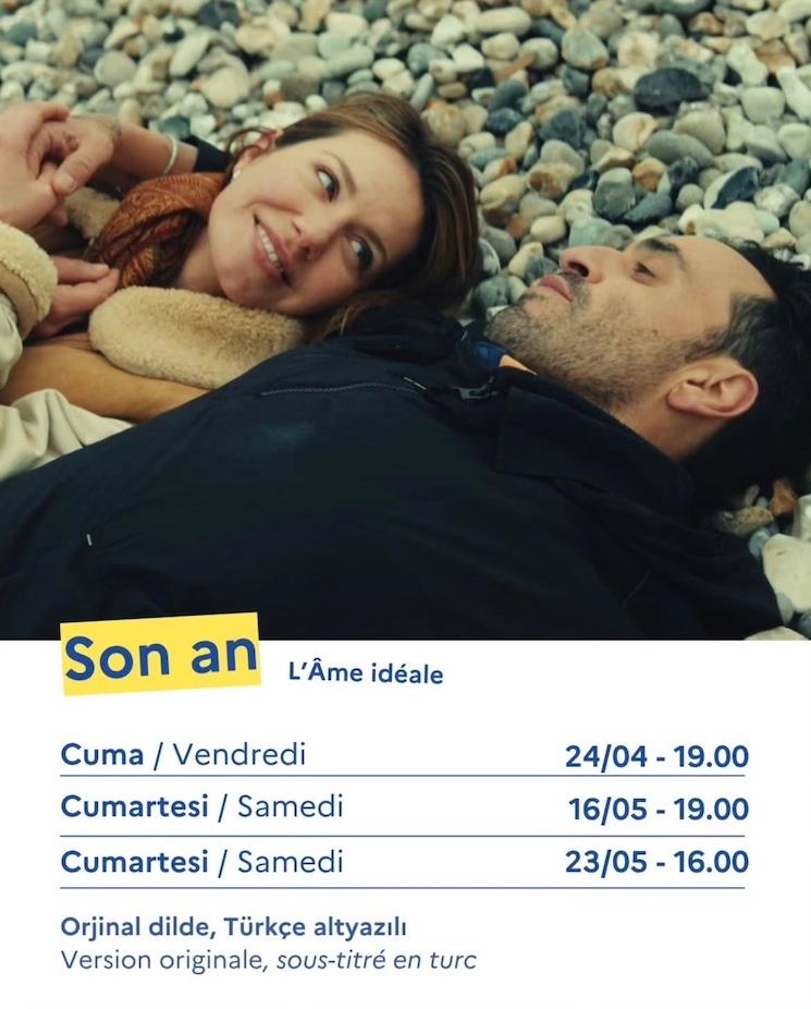 Son an L’âme idéale film programmation cinéma Institut français Istanbul horaires séances avril juin 2026