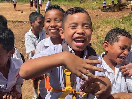 sourire joie indonesie