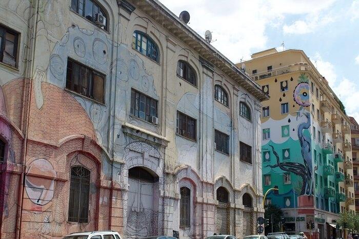 street art à testaccio ostiense à rome