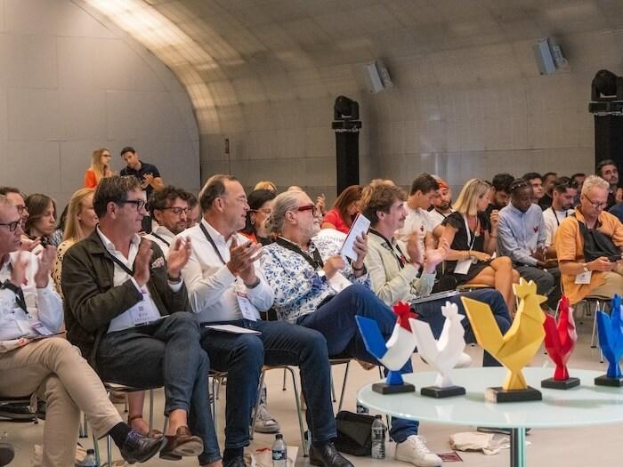 image d'un talk avec public organisé par la French Tech Perpignan