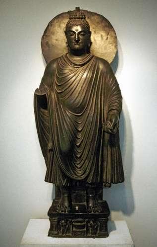 Bouddha statues gandhara