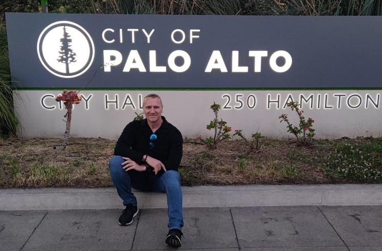 stephane gregori, CEO de sportdone, à Palo Alto