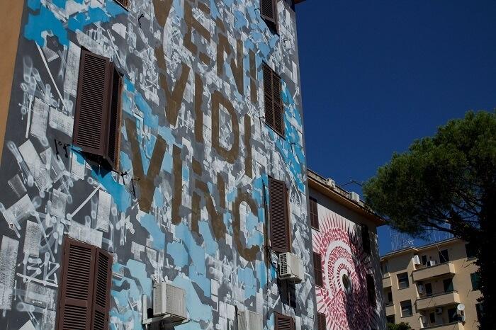 street art à tor marancia à rome