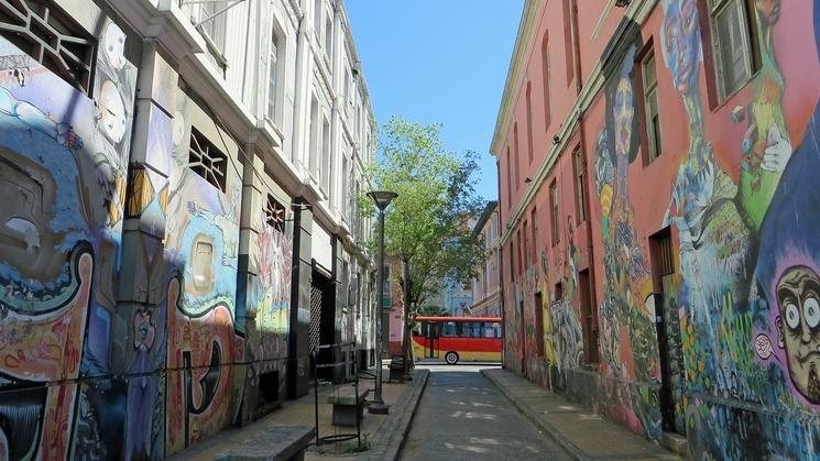 street-art et tourisme au chili