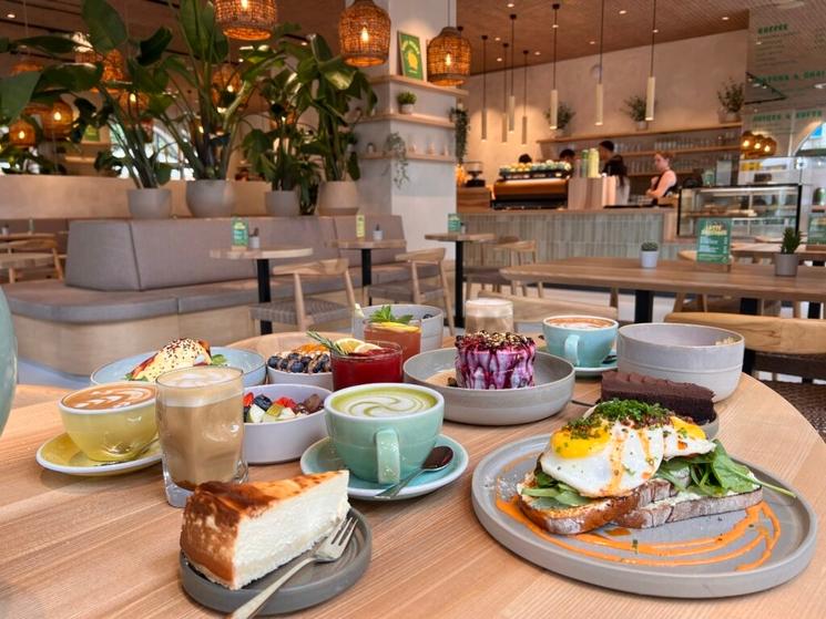 Photo d'un brunch chez Sunny Side Up à Francfort