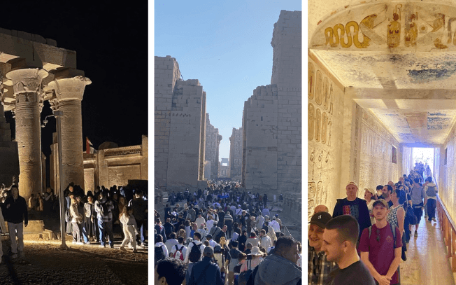 le surtourisme en Egypte en décembre 2025 - copyright Capucine Canonne