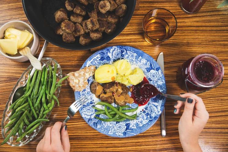 Repas Nouvel An suédois