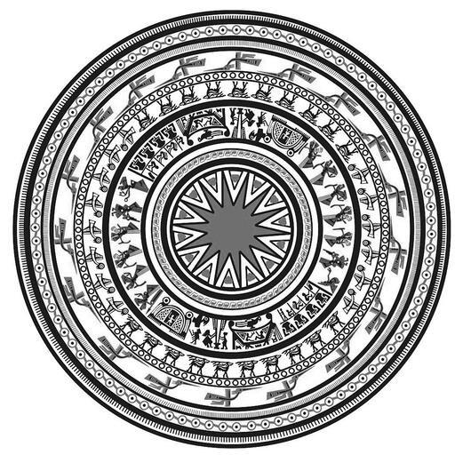 exemple de dessins symobole Dong Son