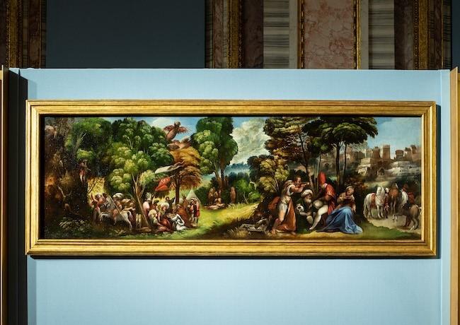 tableau exposé à la galerie borhèse