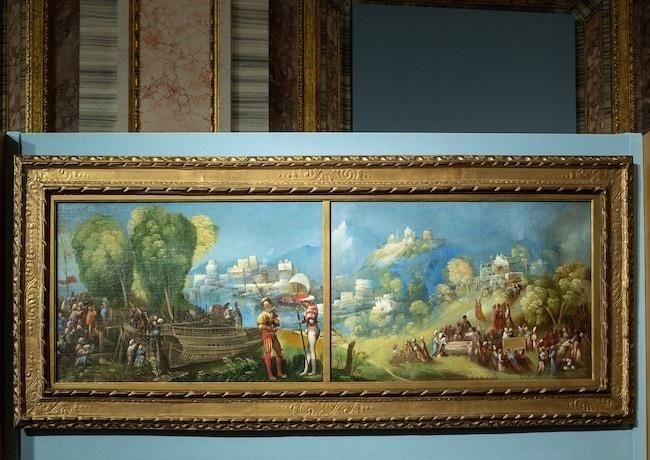 tableau exposé à la galerie borghèse