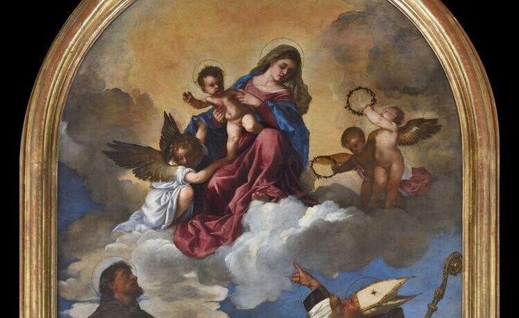 tableau tiziano musée rome