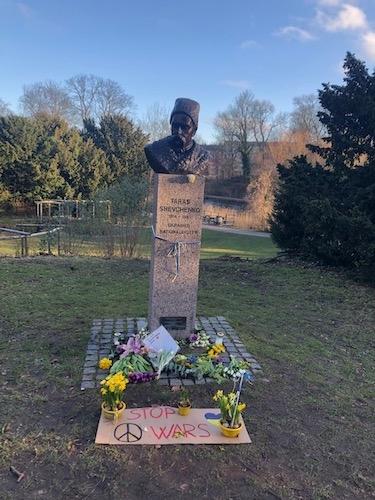 monument Copenhague Taras Chevchenko