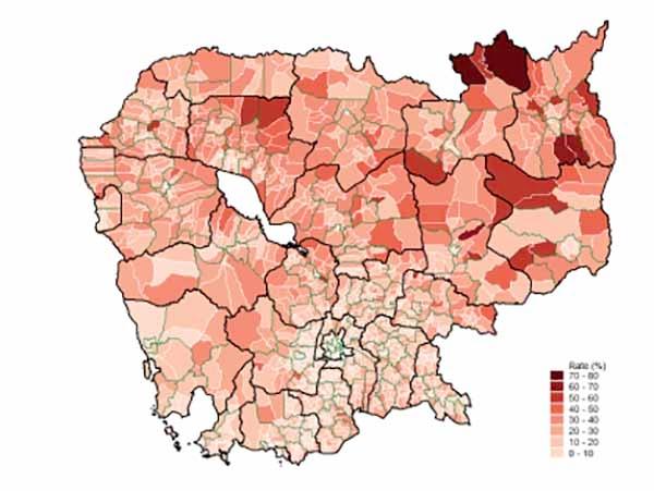 taux de pauvreté cambodge