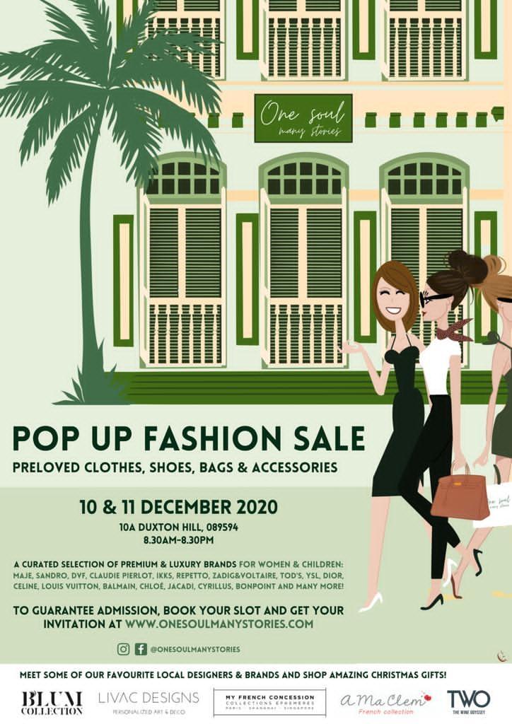 one soul many stories popup store singapour