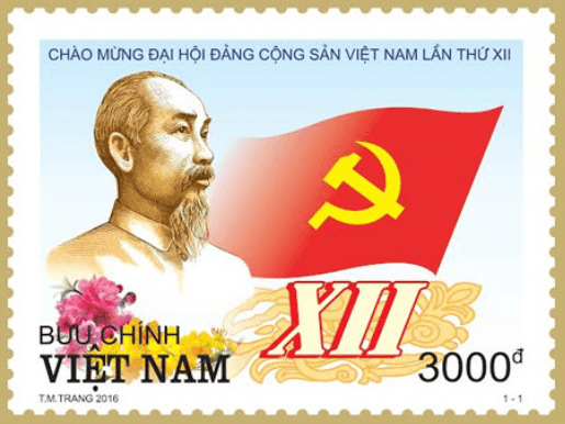 Timbre-poste édité à l’occasion du 12e Congrès