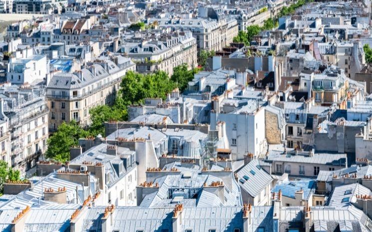les toits en zinc de paris, le patrimoine de la capitale