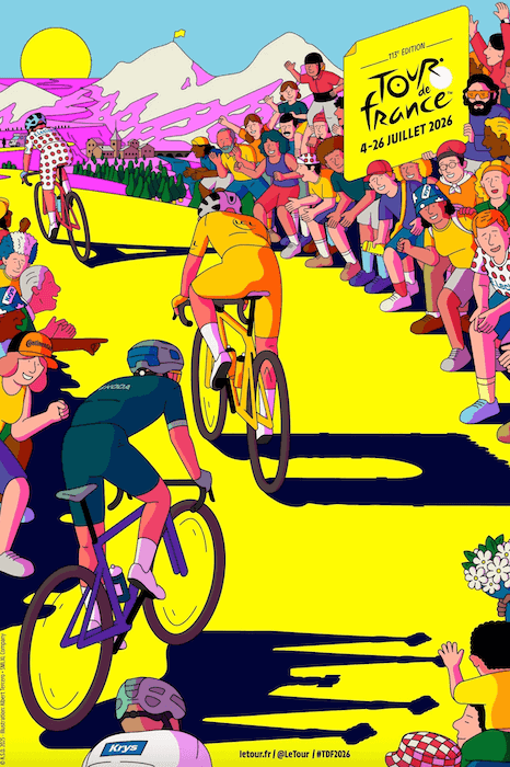 affiche du tour de France 2026