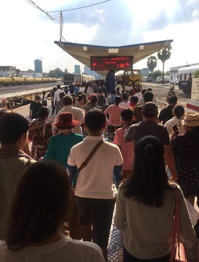 train passagers gare