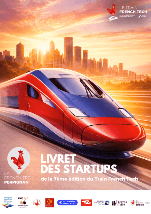 affiche train French Tech