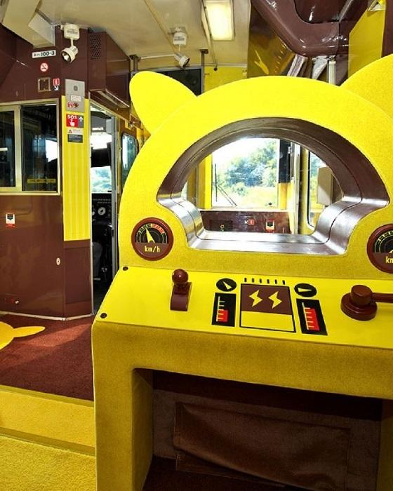 centre de commande du train pokemon