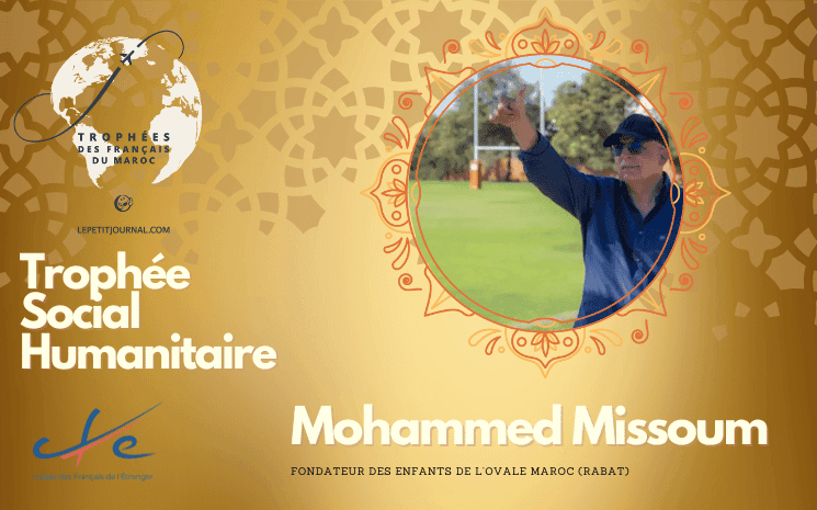 Mohammed Missoum, Fondateur des Enfants de l’ovale Maroc (Rabat)